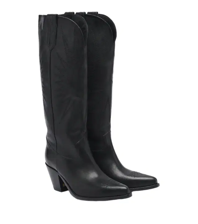 Golden Goose 70' Wish Star leather cowboy boots