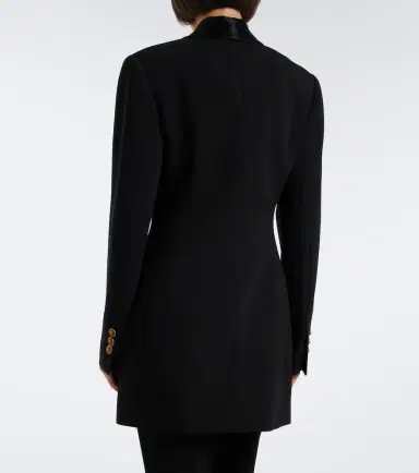 Versace Embellished wool tuxedo jacket | Thumbnail 5