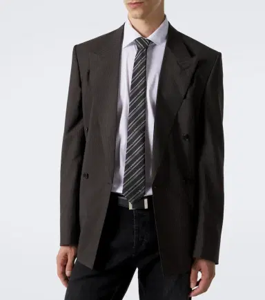 Gucci Horsebit striped silk tie | Thumbnail 2 Gucci Horsebit striped silk tie | Thumbnail 2