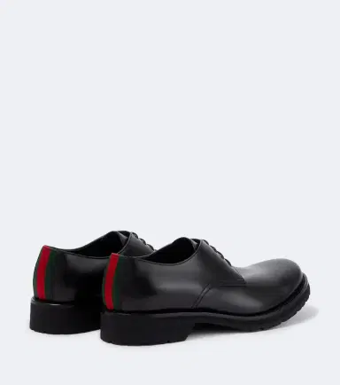 Gucci Leather Derby shoes | Thumbnail 6 Gucci Leather Derby shoes | Thumbnail 6