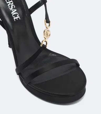 Versace Medusa '95 satin sandals | Thumbnail 2