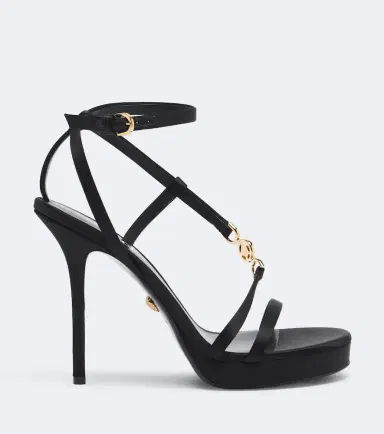 Versace Medusa '95 satin sandals | Thumbnail 3