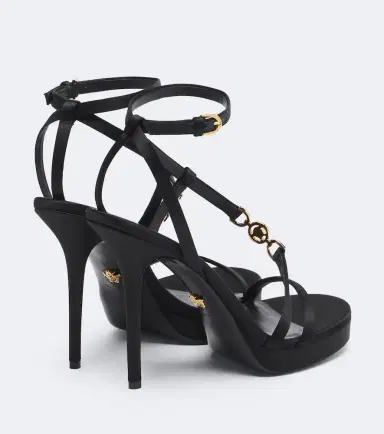 Versace Medusa '95 satin sandals | Thumbnail 4