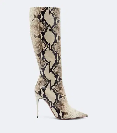 Paris Texas Vera snake-effect leather knee-high boots | Thumbnail 4 Paris Texas Vera snake-effect leather knee-high boots | Thumbnail 4