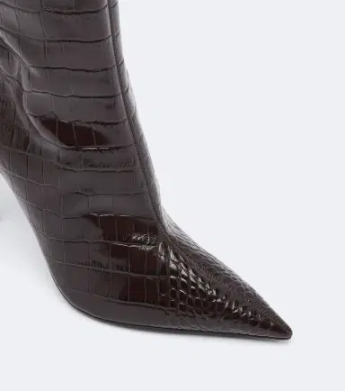 Paris Texas Vera croc-effect leather knee-high boots | Thumbnail 4 Paris Texas Vera croc-effect leather knee-high boots | Thumbnail 4