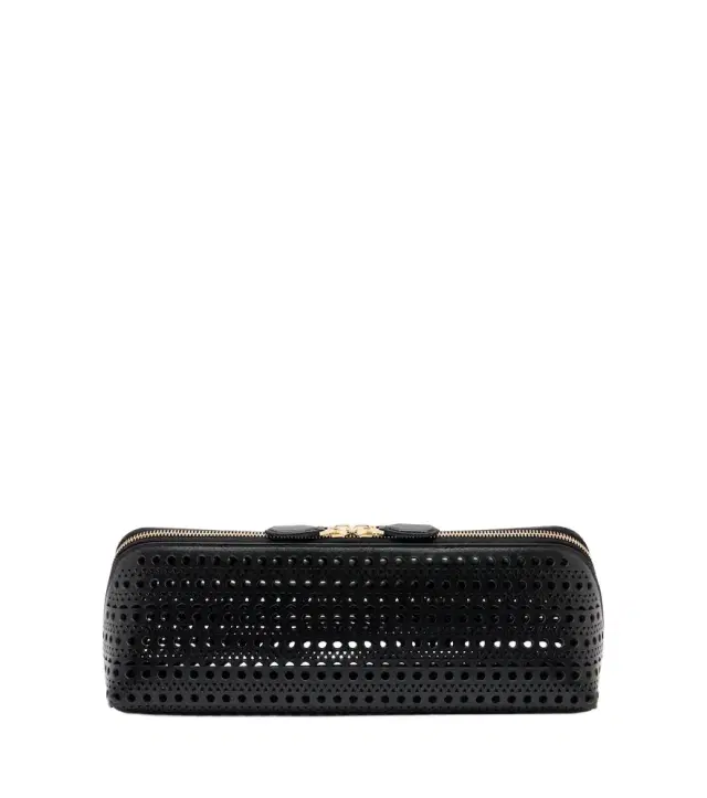 Alaïa Alaïa Delta Small leather clutch
