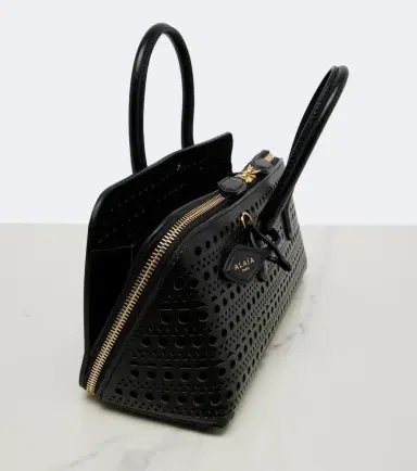 Alaïa Alaïa Delta Medium Vienne leather top-handle bag | Thumbnail 4 Alaïa Alaïa Delta Medium Vienne leather top-handle bag | Thumbnail 4