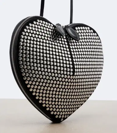 Alaïa Alaïa Le Caur studded leather shoulder bag | Thumbnail 2