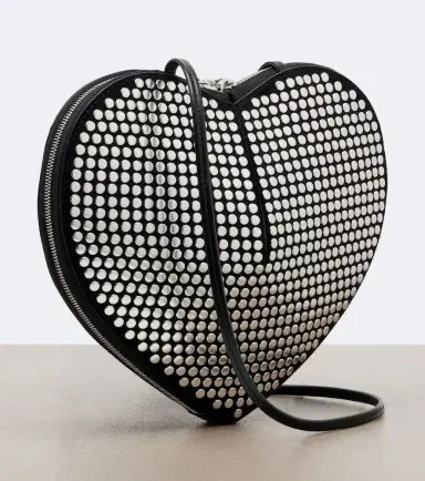 Alaïa Alaïa Le Caur studded leather shoulder bag | Thumbnail 3