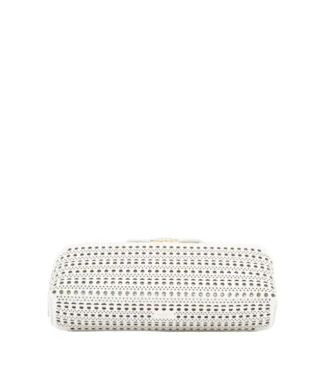 Alaïa Alaïa Delta Small leather clutch