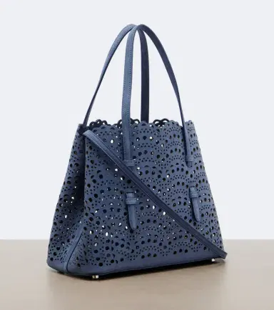 Alaïa Alaïa Mina 20 Medium leather top-handle bag | Thumbnail 4 Alaïa Alaïa Mina 20 Medium leather top-handle bag | Thumbnail 4