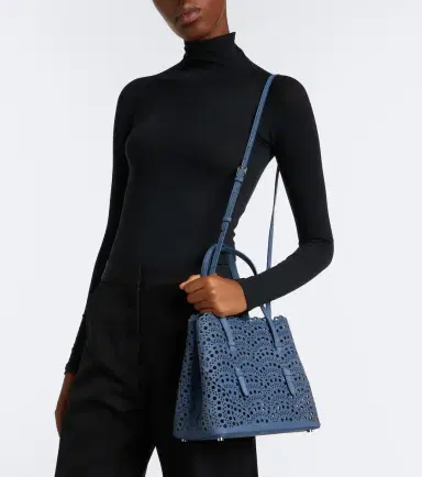 Alaïa Alaïa Mina 20 Medium leather top-handle bag | Thumbnail 5 Alaïa Alaïa Mina 20 Medium leather top-handle bag | Thumbnail 5