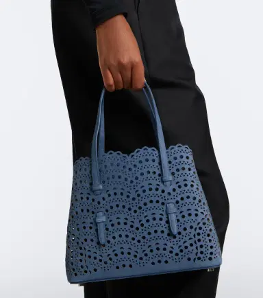 Alaïa Alaïa Mina 20 Medium leather top-handle bag | Thumbnail 6 Alaïa Alaïa Mina 20 Medium leather top-handle bag | Thumbnail 6