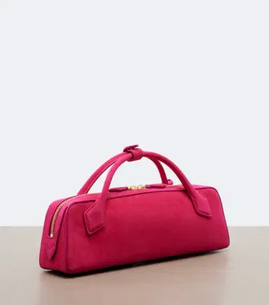 Alaïa Alaïa Le Teckel Small suede clutch | Thumbnail 4