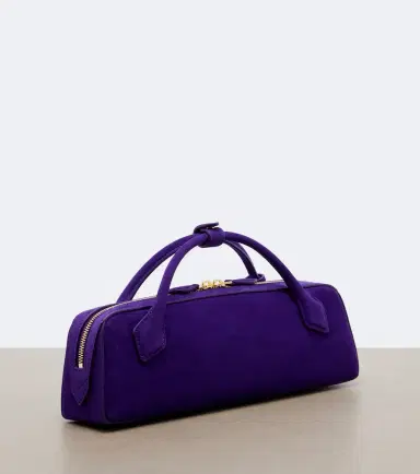 Alaïa Alaïa Le Teckel Small suede clutch | Thumbnail 2
