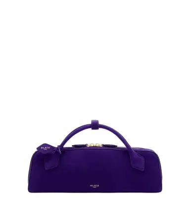 Alaïa Alaïa Le Teckel Small suede clutch | Thumbnail 1