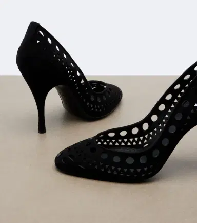 Alaïa Alaïa Vienne suede pumps | Thumbnail 2