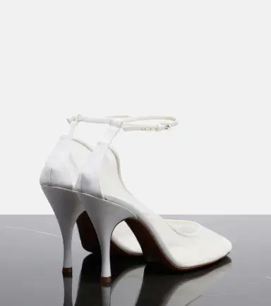 Alaïa Alaïa Grosgrain-trimmed mesh pumps | Thumbnail 2 Alaïa Alaïa Grosgrain-trimmed mesh pumps | Thumbnail 2
