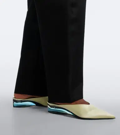 Alaïa Alaïa Satin mules | Thumbnail 5