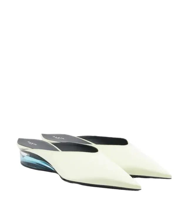 Alaïa Alaïa Satin mules