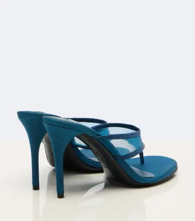 Alaïa Alaïa Infra tulle thong sandals | Thumbnail 2