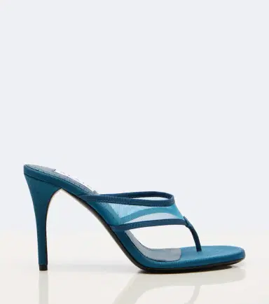 Alaïa Alaïa Infra tulle thong sandals | Thumbnail 3