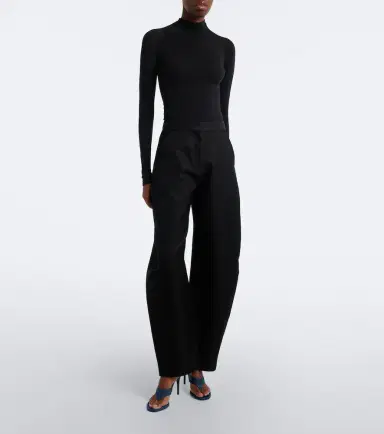 Alaïa Alaïa Infra tulle thong sandals | Thumbnail 6