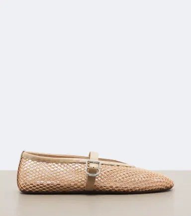 Alaïa Alaïa Fishnet Mary Jane flats | Thumbnail 4 Alaïa Alaïa Fishnet Mary Jane flats | Thumbnail 4