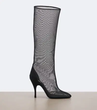 Alaïa Alaïa Mesh knee-high boots | Thumbnail 3