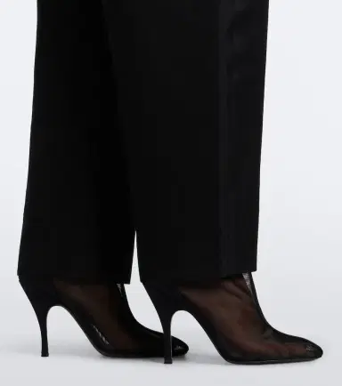 Alaïa Alaïa Mesh knee-high boots | Thumbnail 6