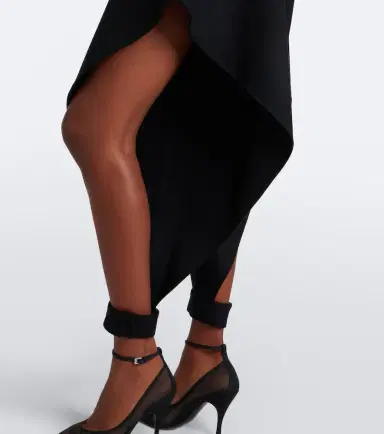 Alaïa Alaïa Draped wool-blend pants | Thumbnail 5