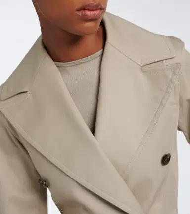 Alaïa Alaïa Asymmetric cotton poplin coat | Thumbnail 4