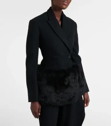 Alaïa Alaïa Double-breasted wool blazer | Thumbnail 5 Alaïa Alaïa Double-breasted wool blazer | Thumbnail 5