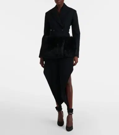 Alaïa Alaïa Double-breasted wool blazer | Thumbnail 6 Alaïa Alaïa Double-breasted wool blazer | Thumbnail 6
