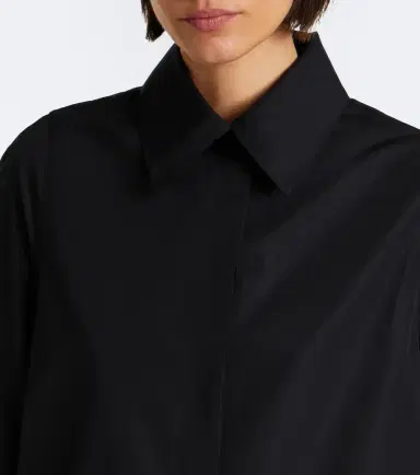 Alaïa Alaïa Oversized cotton poplin shirt | Thumbnail 2 Alaïa Alaïa Oversized cotton poplin shirt | Thumbnail 2