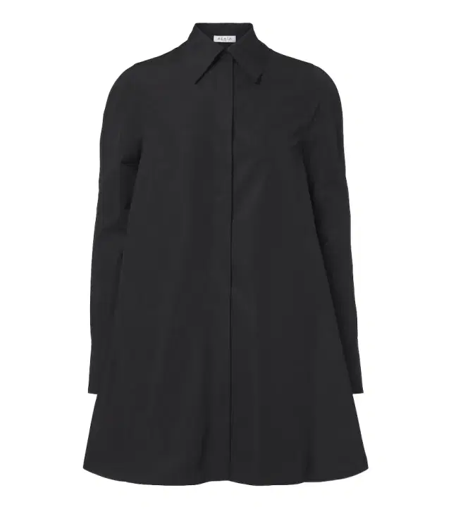 Alaïa Alaïa Oversized cotton poplin shirt