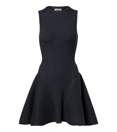 Alaïa Alaïa Ribbed-knit wool-blend minidress | Thumbnail 1