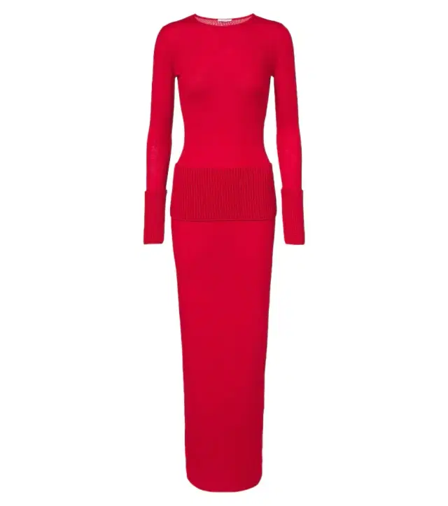 Alaïa Alaïa Wool maxi dress
