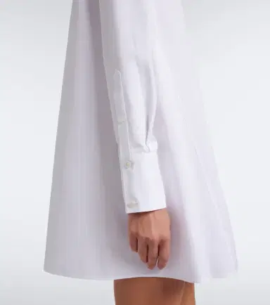 Alaïa Alaïa Cotton poplin minidress | Thumbnail 6 Alaïa Alaïa Cotton poplin minidress | Thumbnail 6
