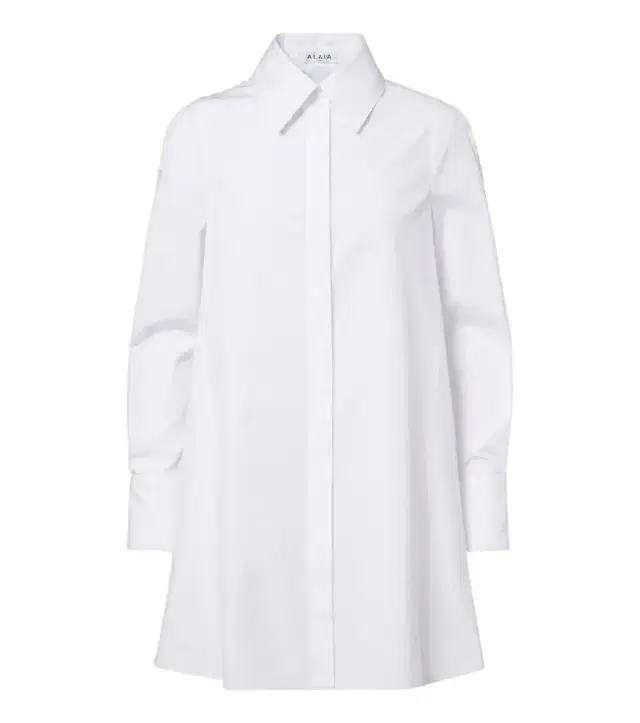 Alaïa Alaïa Cotton poplin minidress