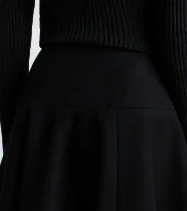 Alaïa Alaïa Wool miniskirt | Thumbnail 4