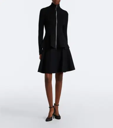 Alaïa Alaïa Wool miniskirt | Thumbnail 6
