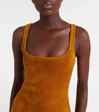 Alaïa Alaïa Velvet midi dress | Thumbnail 2