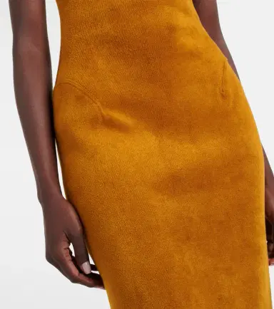Alaïa Alaïa Velvet midi dress | Thumbnail 3