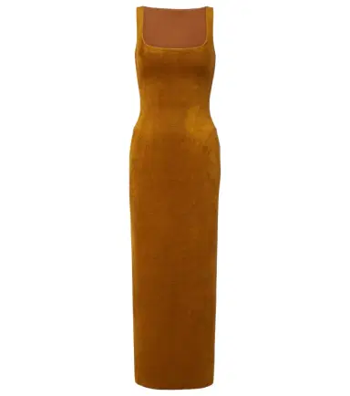 Alaïa Alaïa Velvet midi dress | Thumbnail 1