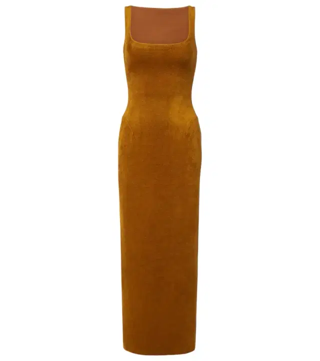 Alaïa Alaïa Velvet midi dress