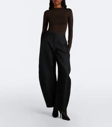 Alaïa Alaïa Silk-blend jersey bodysuit | Thumbnail 7
