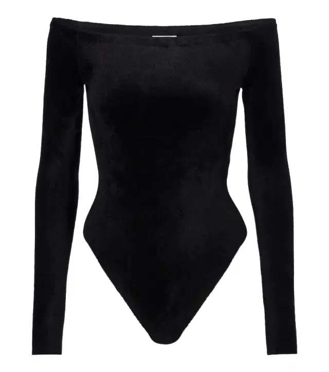 Alaïa Alaïa Off-shoulder velvet bodysuit