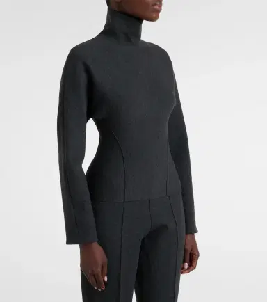 Alaïa Alaïa Wool-blend turtleneck sweater | Thumbnail 2