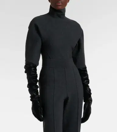 Alaïa Alaïa Wool-blend turtleneck sweater | Thumbnail 5